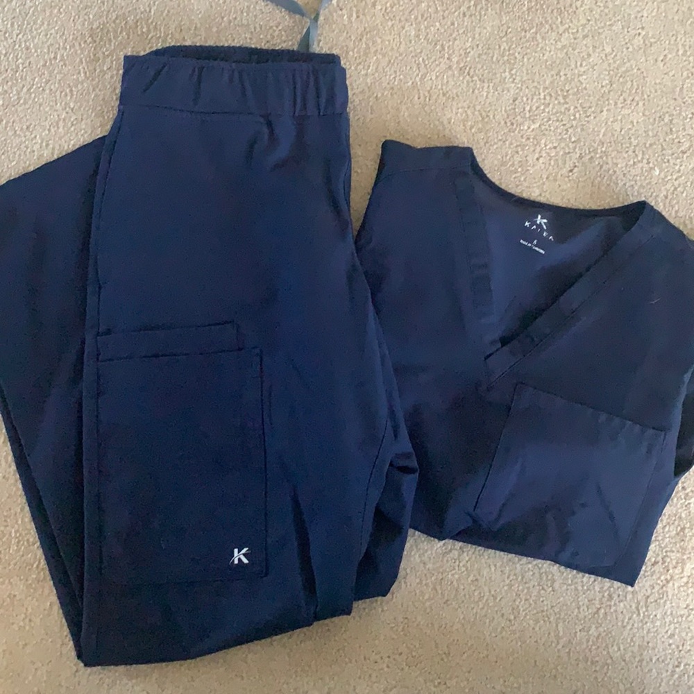 Kalea navy blue scrubs